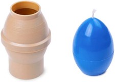 Egg Plastic Candle Molds, Egg Shape Wax Mold, Candle Making Mould Supplies, DIY