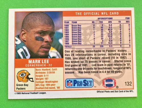1989 NFL Pro Set. Pick what you need to complete your set. - Picture 93 of 401