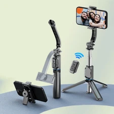 1060mm Selfie Stick Phone Tripod Stand with Bluetooth Remote for iPhone Samsung