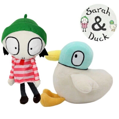 18cm Sarah And Duck Plush Toy BBC TV Soft Stuffed Animal Plushie Children  Gift