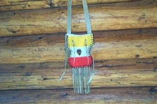 BLACK POWDER, MOUNTAIN MAN, BEAVER TAIL ARROWHEAD POSSIBLE BAG