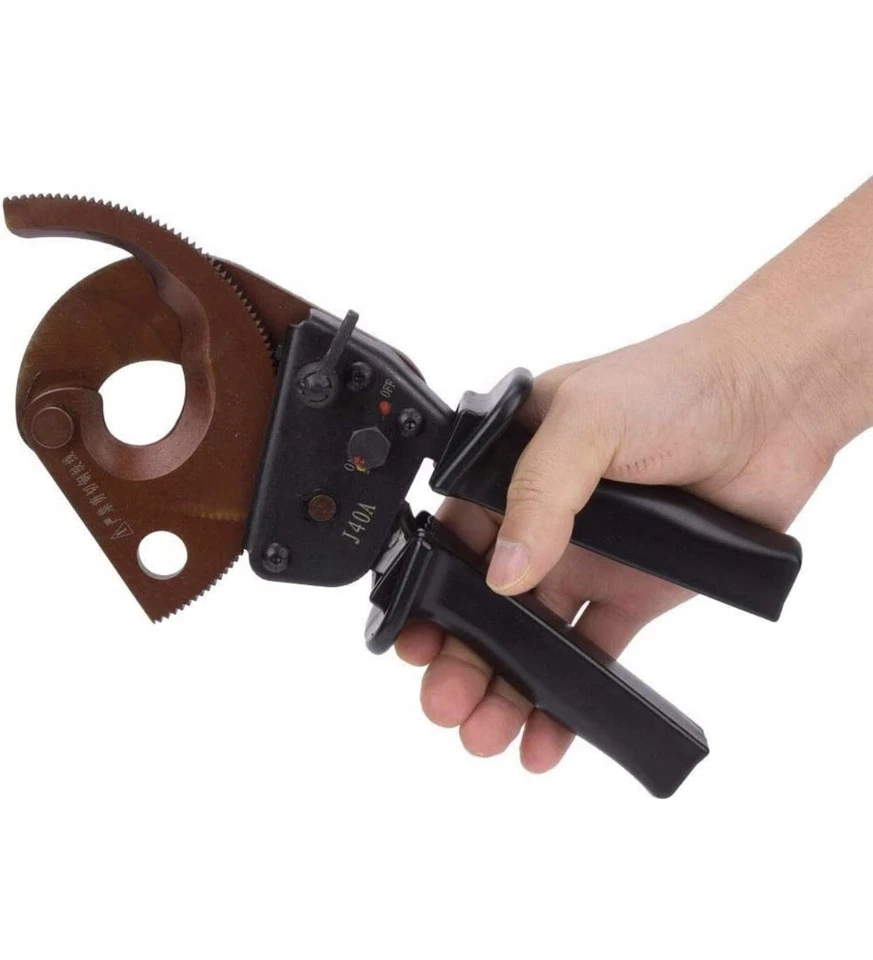 Cortador de cable de trinquete para cortador de alambre de cobre de aluminio corte de alta resistencia hasta Φ300 mm Foto 3 de 4