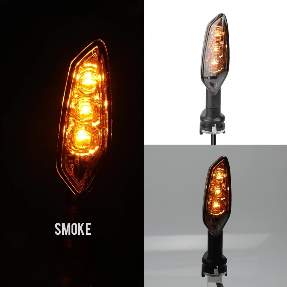 Para YAMAHA FZ1/8 N/S Fazer FZ-25 FZ-07 LED Señal de giro Luces Indicadoras Intermitente Foto 2 de 4
