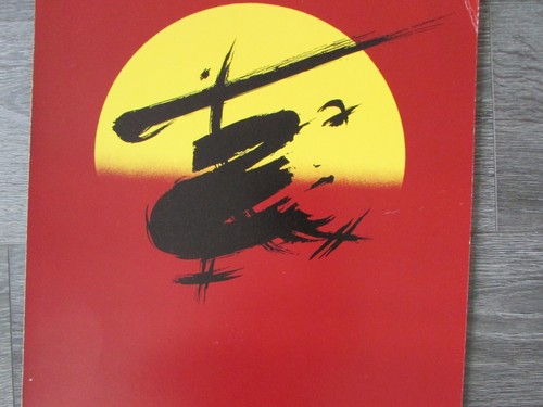 Póster original de teatro de Estados Unidos Miss Saigon un musical que llega a Broadway de 14 x 22 pulgadas - Imagen 4 de 10