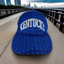 VTG University Of Kentucky Cap/ Hat Snapback Breathable Blue NCAA