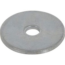 Hillman 290018 Zinc Fender Washers, 1/4" x 1-1/2", Steel, 100 Count
