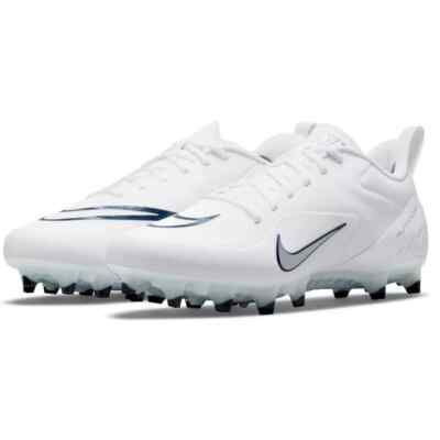 Nike Alpha Huarache 8 Pro Lacrosse Cleats White Navy Men Size 5