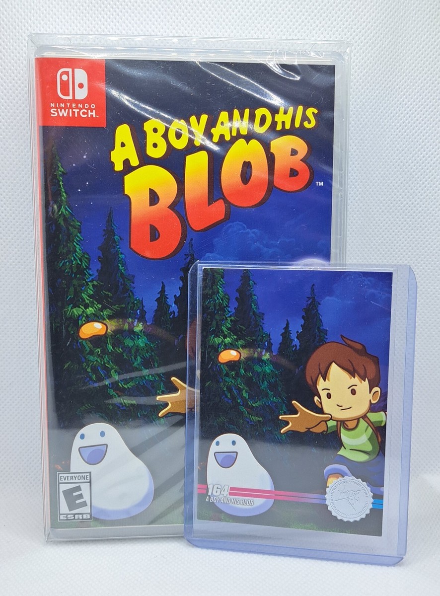 A Boy and His Blob Nintendo Switch Limited Run Games #149 w/card #164