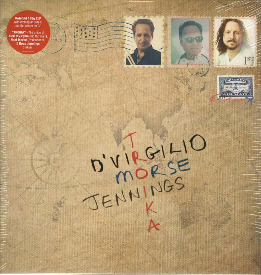 Morse & Jennings D'Virgilio Troika Double Vinyl LP + CD New Sealed