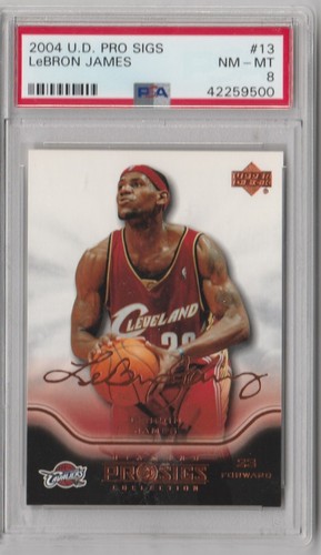 2004 Upper Deck Pro Sigs Lebron James PSA Graded Card Super Hot $$$