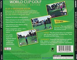 World Cup Golf: Professional Edition (Sony PlayStation 1, 1995)