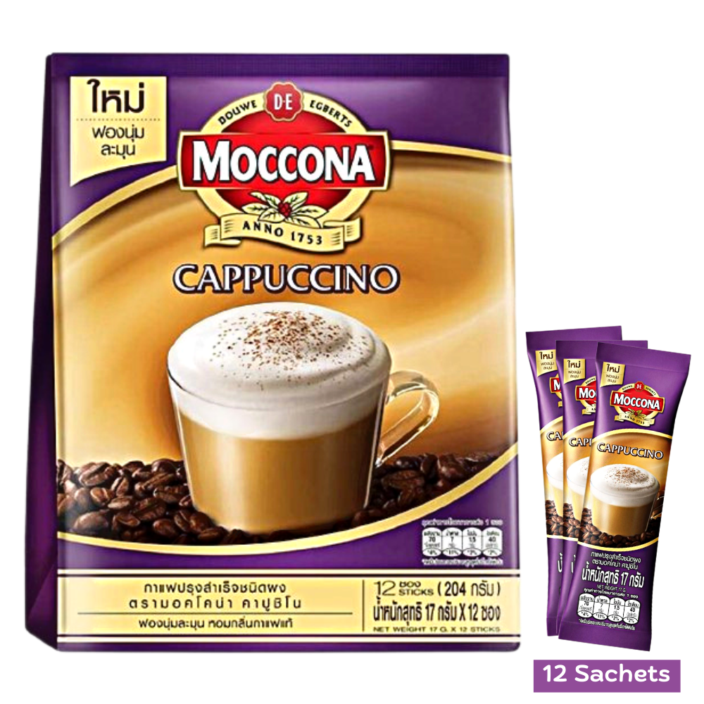 その他 Moncocco Moccona Instant Coffee Powder Cappuccino 3in1 Freeze Dried Creamy