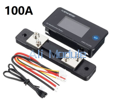 DC0-200V 50A - Voltmètre Numérique Led Dc 0-200v, 50a, 100a - Foto 8