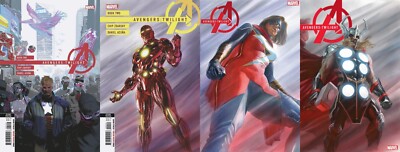 AVENGERS TWILIGHT 1 (2ND) 2 (2ND) 3 4 SET NM CHIP ZDARSKY MARVEL 2024