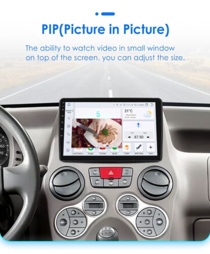 Carplay per Fiat Panda 2003-2012 Android 13 autoradio GPS NAVI SAT BT 4G LTE DSP - Foto 4 di 24
