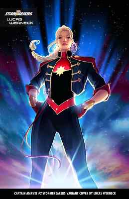 CAPTAIN MARVEL #2 (WERNECK STORMBREAKERS VARIANT)(NEW VILLAIN) ~ Marvel Comics
