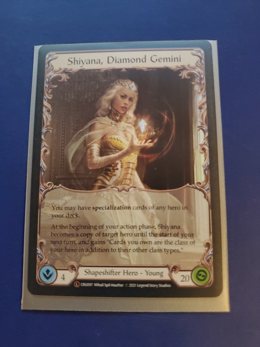 その他 Flesh and Blood Shiyana, Diamond Gemini Shiyana, Diamond Gemini Foil Flesh and Blood | eBay