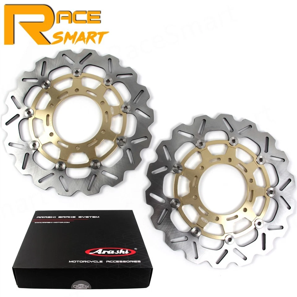 GSXR1000 2009-2015 Front Rear Brake Disc Rotors For Suzuki GSXR600 GSXR750 08-17 - Image 2 of 4