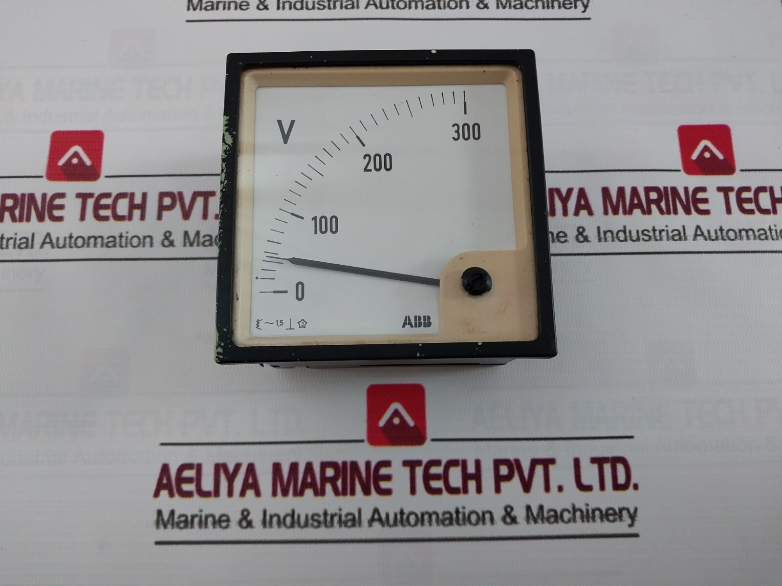 ABB 0-300V Analog Voltmeter