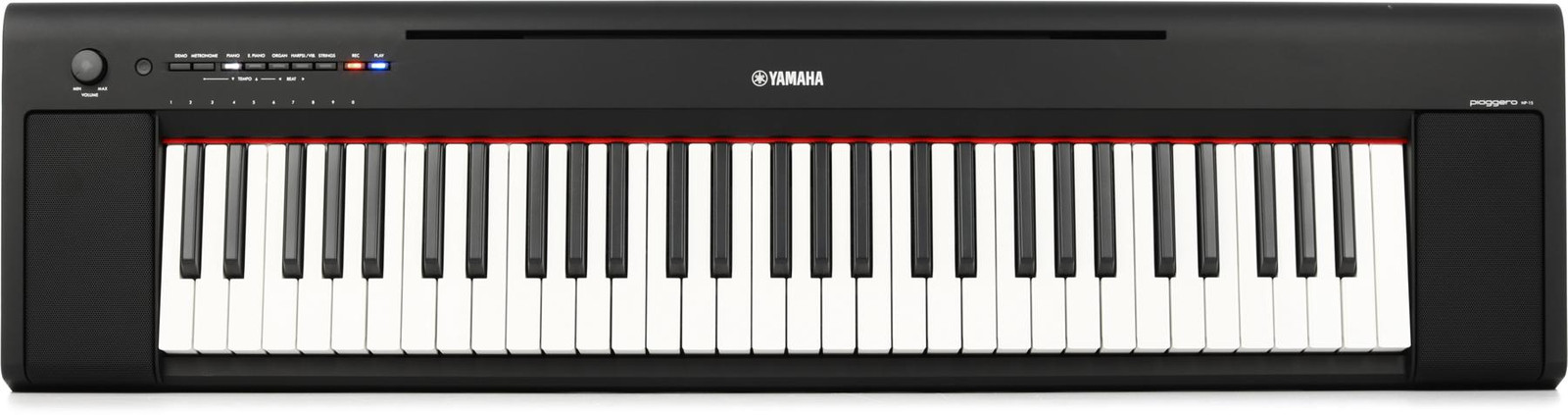 Yamaha Piaggero NP-15 61-key Portable Piano - Black