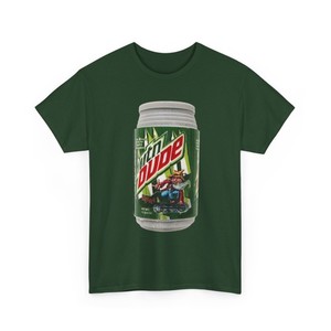 Wacky Packages Mountain Dude Soda Can Funny Mountain Dew Parody