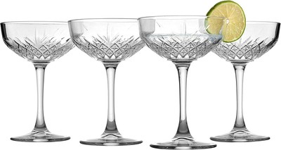 PASABAHCE 440236 Timeless Sektgläser Glas 4er-Set 255cc
