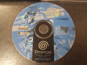 jeremy mc grath supercross 2000 sega dreamcast sans notice PAL german 🇩🇪
