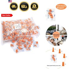 Quality Foam Earplugs 200 Pair - 32dB Noise Cancelling Soft High Decibel Ear ...