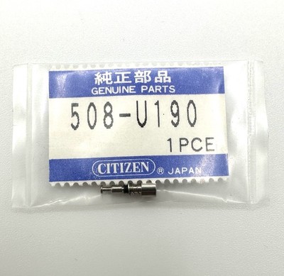 New Genuine Citizen Stainless Steel Complete Pusher, Push Button Part 508-U190