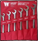 Welzh Werkzeug Angled Jumbo Spanner Wrench Set Combination 34-50mm 5368-WW
