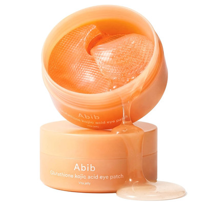 Abib Glutathione Kojic Acid Eye Patches for Radiance Dark Circles & Dark Spots,