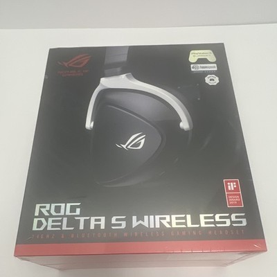 NEW ASUS ROG Delta S Wireless Gaming Headset, Surround Sound, Black/White USB-C