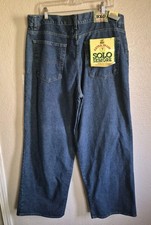 Vintage Solo Semore Denim Jeans Men s Size 40 Baggy Wide Leg Deadstock 90s USA