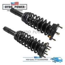 2x Front Shock Struts Assys For Jaguar XJ XJR575 XJR X351 AWD C2D18593 Electric