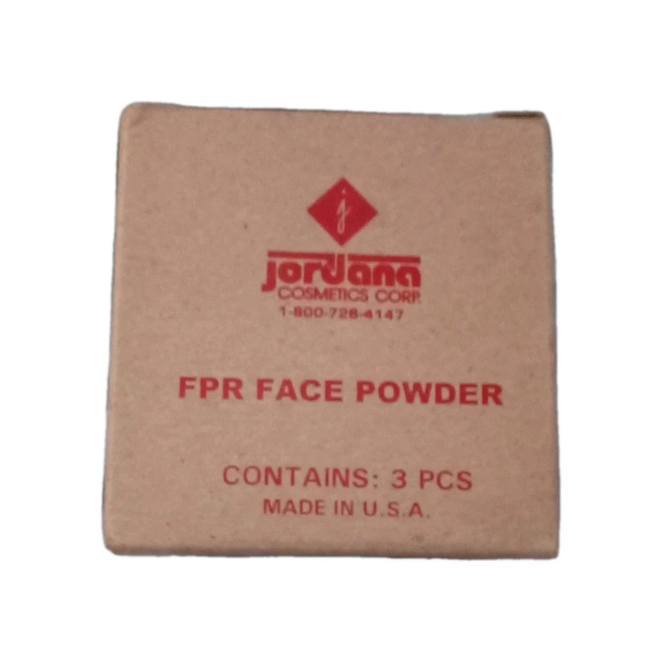 Lote de 3 selados em pó facial prensado Jordana #14 castanha - Imagem 3 de 3