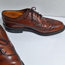 Chaussures Dexter Vintage Wingtip – Cuir Cordovan Oxblood – Fabriquées USA – Pointure 10 C