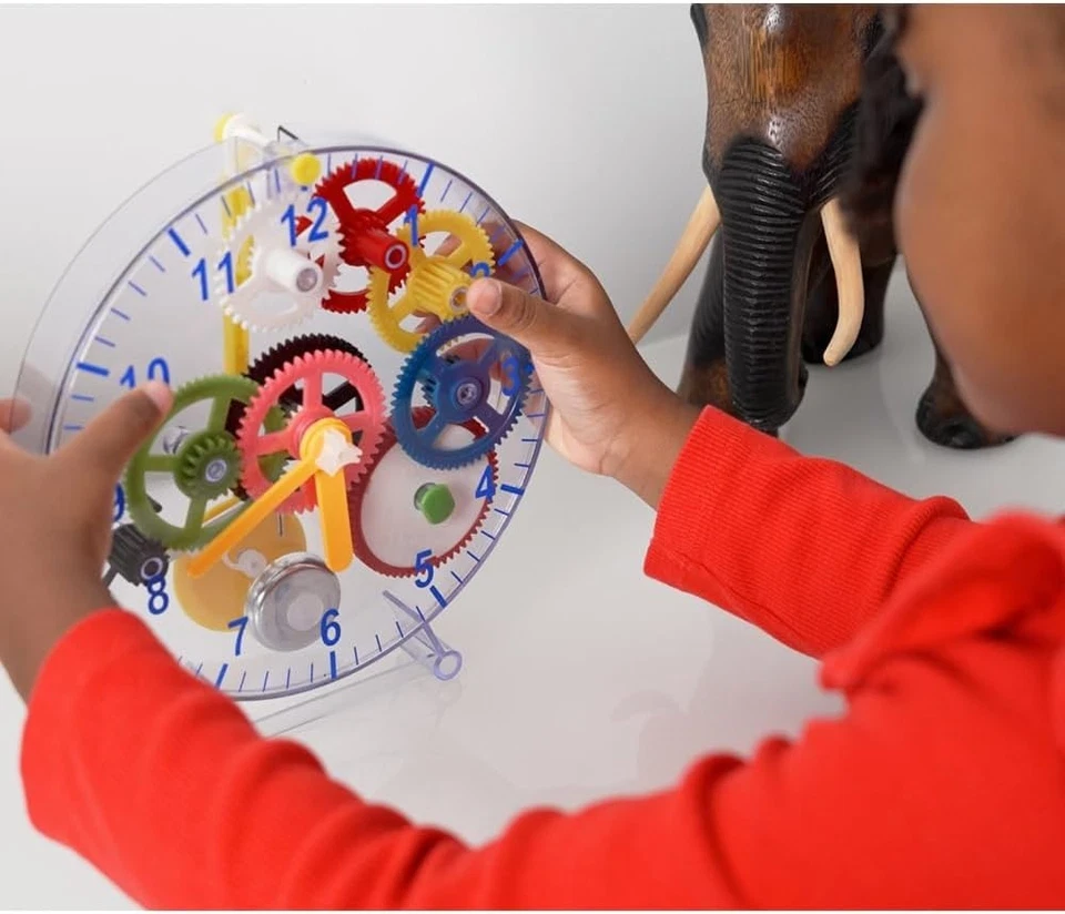 The Amazing Clock Kit - Construye tu propio reloj de trabajo real colorido. Foto 3 de 4