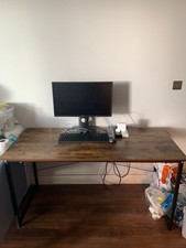 Computer Desk Study Table Home Office Workstation Industrial Modern