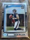 2024 Donruss - Rated Rookie Caleb Williams #327 Optic Preview Holo Prizm (RC)