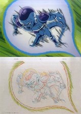 Paper Products Frieza Memorial Original Art Plus Ichibankuji Dragon Ball History