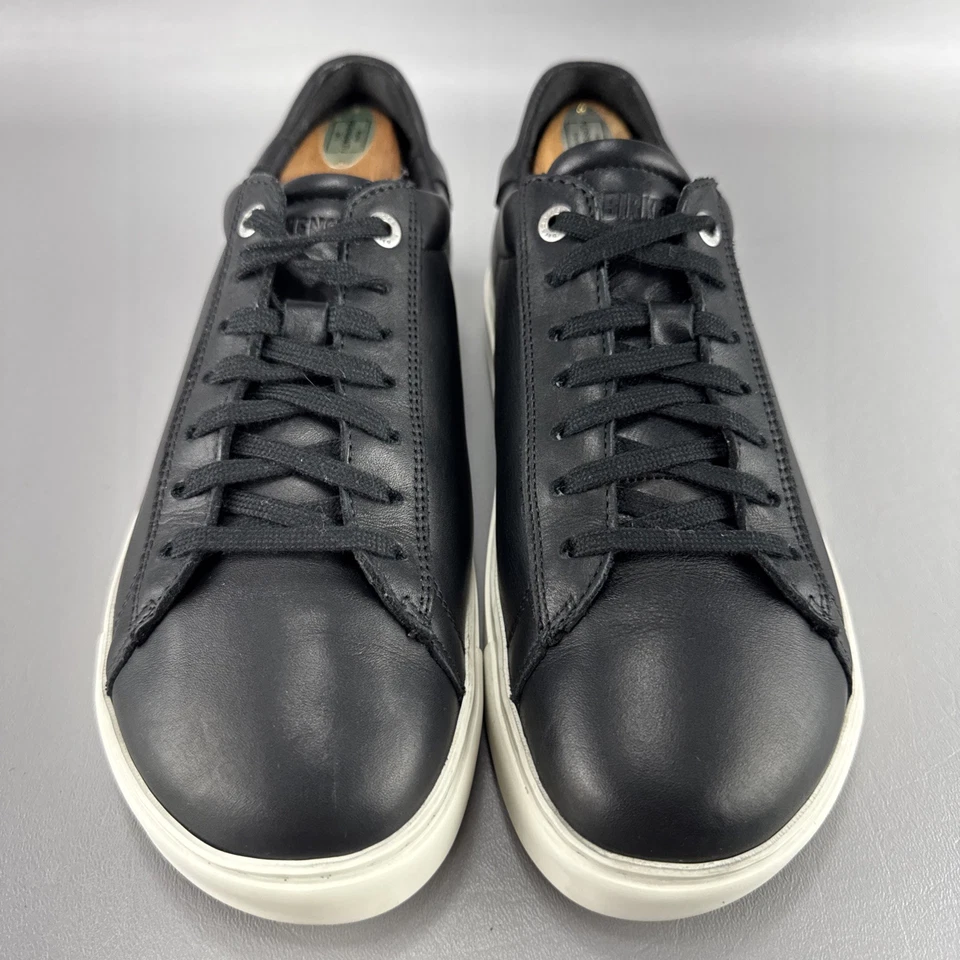 Birkenstock Bend Zapatos Bajos Mujer Talla 9 Cuero Negro Informal Cómodo Tenis Foto 3 de 4