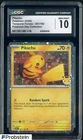 2026 Pokemon Temporal Forces Pokemon Day Collection #051 Pikachu CGC 10 GEM MINT