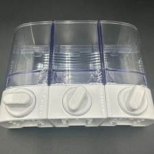 Cuisinart ICE-45 Soft Serve Ice Cream Maker Replacement 3 Condiment Containers