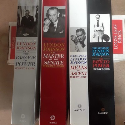 The Years of Lyndon Johnson Complete Paperback Set (LBJ Collection of 4 Volu...