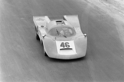 Mike Rahal Hugh Wise Horst Kroll Porsche 906 K Watkins Glen 1971 Old Photo 2