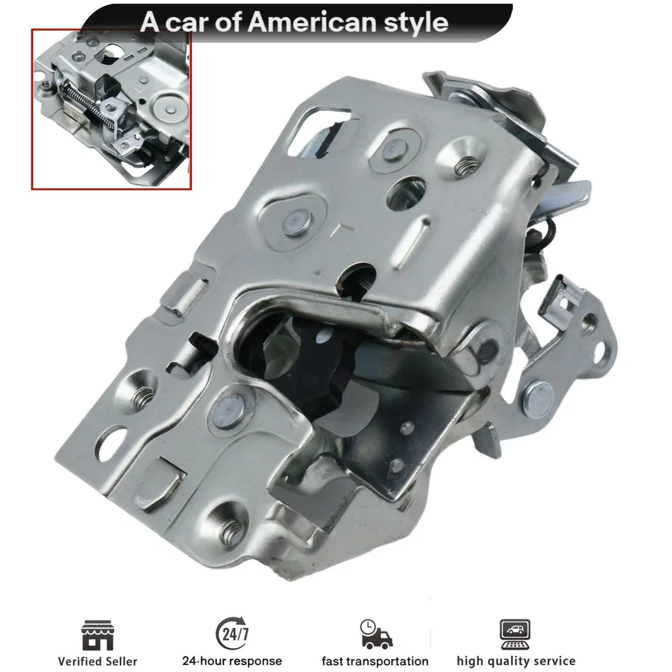 Front Driver Side Door Latch For Pontiac Firebird Grand Prix Bonneville LeMans - Image 2 of 4