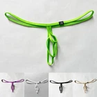 Men Underwear Thong for MINI Briefs Sexy Separation Pouch Thin Belt G String