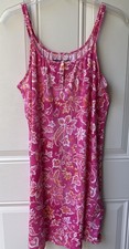 Lauren Ralph Lauren Nightgown Summer Pink Sleeveless Size Small