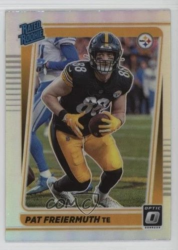 2021 Panini Donruss Optic Rated Rookie Holo Prizm Pat Freiermuth #232 RC