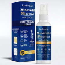 5 Minoxidil Hair Growth Spray Serum, Hair Regrowth Treatment for Men and Women,